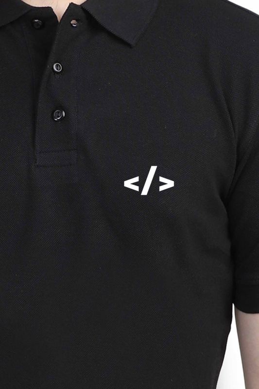 Code Collar – Premium Half Sleeve Polo T Shirt